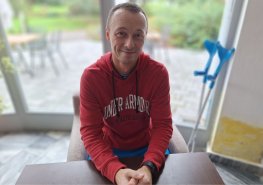 „Pokroky vidím každý den,“ říká pacient po operaci obou kyčlí Jaroslav Biško