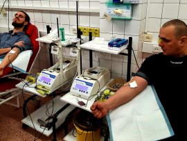 Valentýnské odběry krve OUN