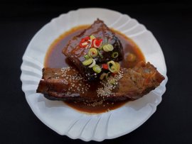 Pečená žebra na asijský způsob