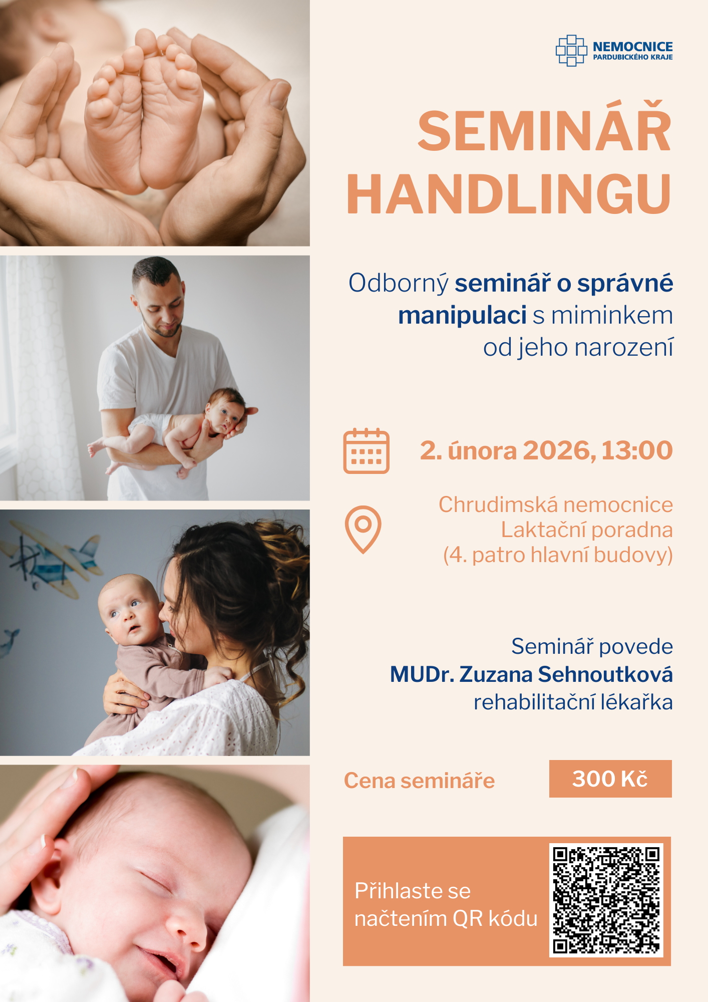Seminář Handling v Chrudimské nemocnici