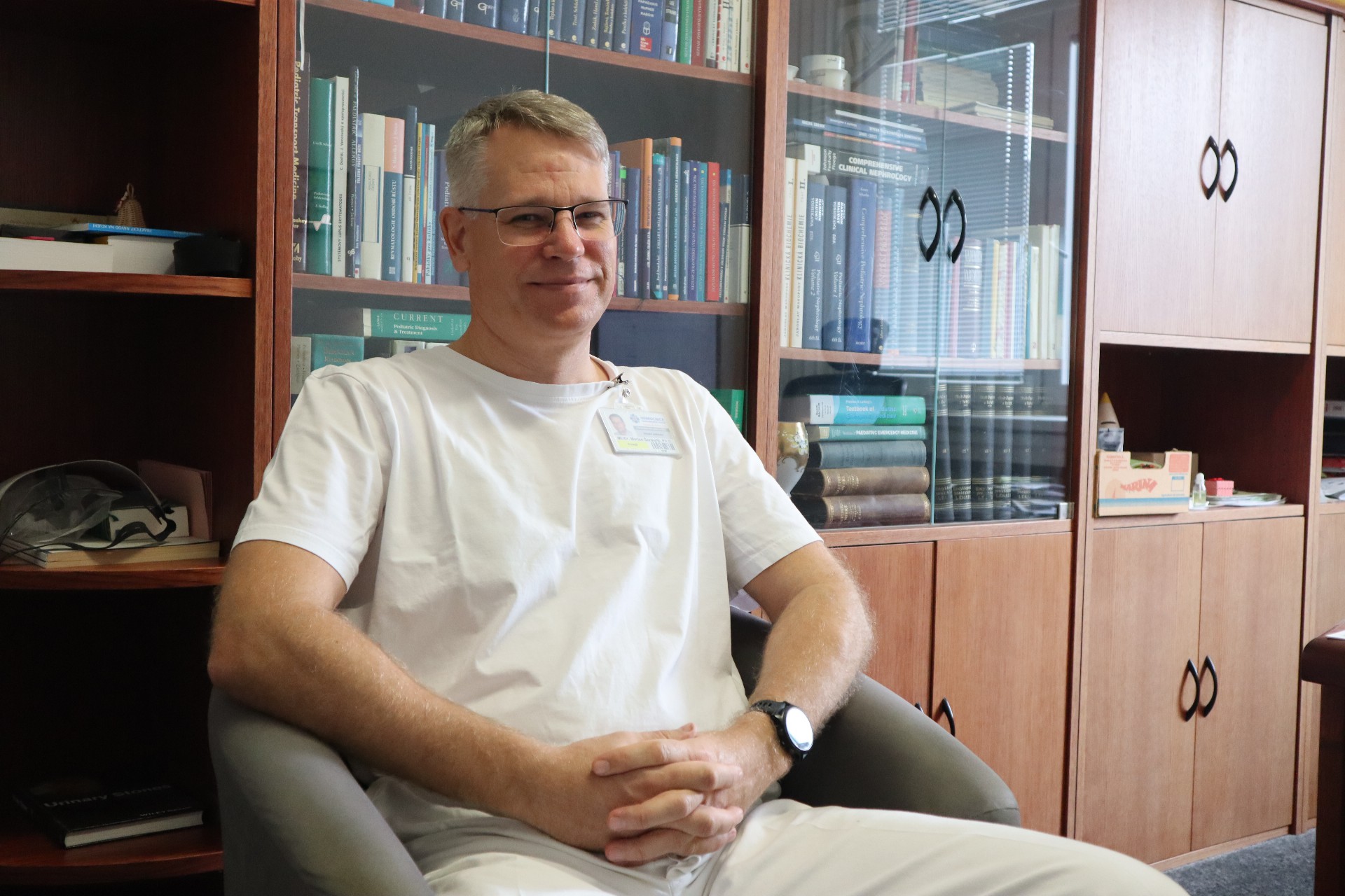 „I respiračním onemocněním se dá předcházet,“ říká primář dětského oddělení