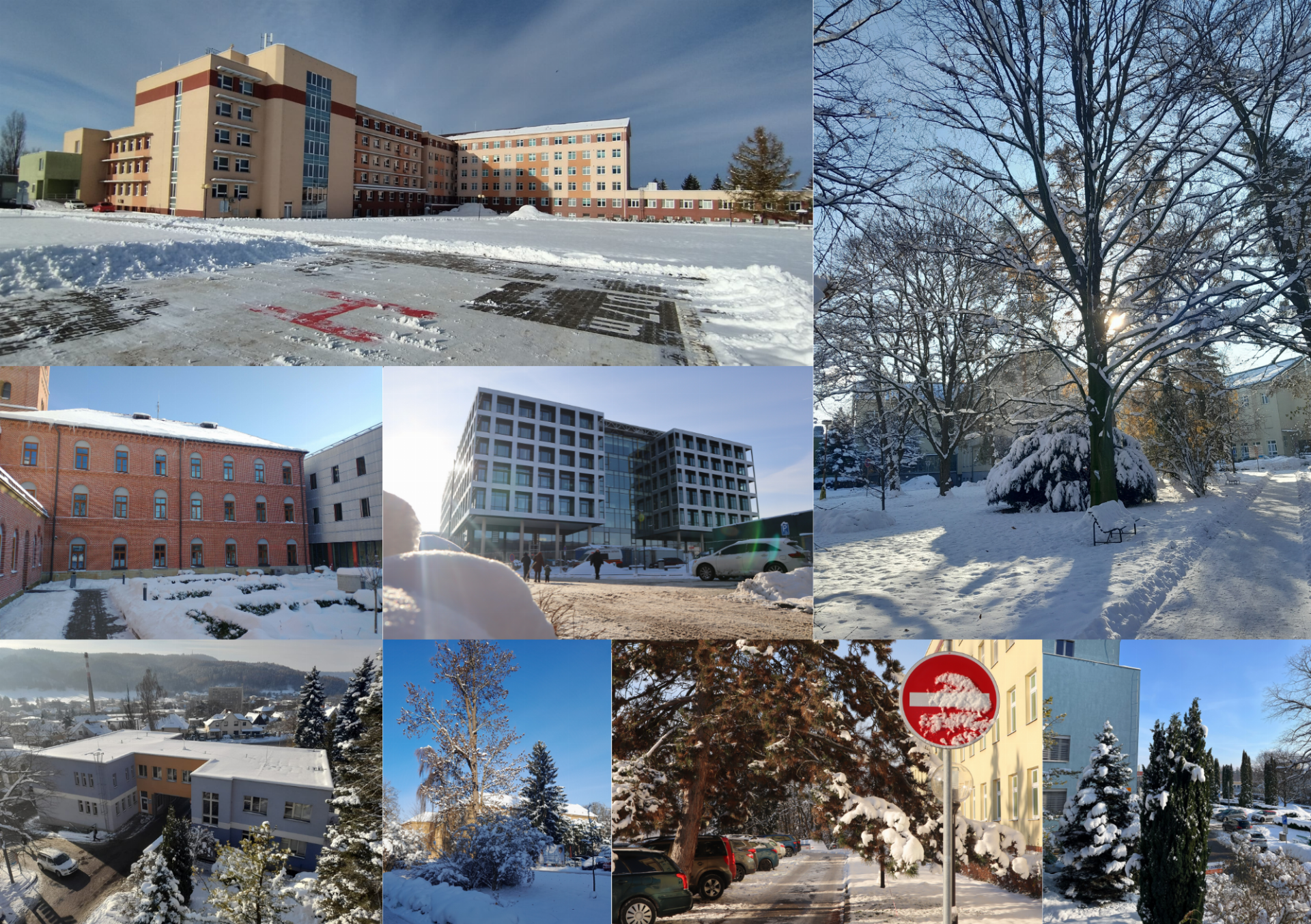 Nemocnice pod sněhovou čepicí