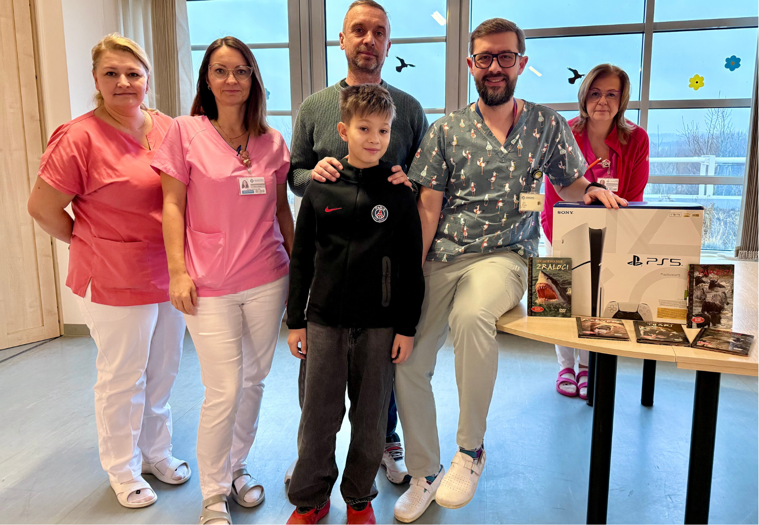 Dárky potěšily malé pacienty dětského oddělení Orlickoústecké nemocnice